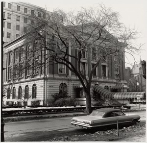 Bonwit Teller (formerly Museum of Natural History) Berkeley btwn. Boylston and Newbury Streets. Architect: W. G. Preston. Built: 1862