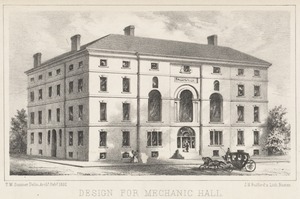 Design for Mechanic Hall