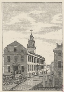 Old State House in 1791