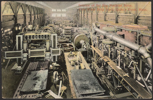 Interior of the big machine shop, Fore River Ship Yard, Quincy Point, Mass.