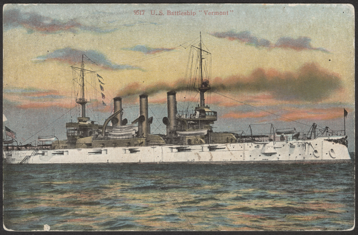 U.S. Battleship "Vermont"