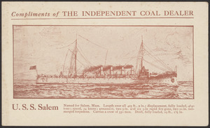 U.S.S. Salem (compliments of the Independent Coal Dealer)