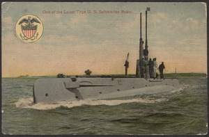 One of the latest type U.S. submarine boats