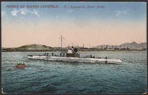 Marina de Guerra Española. 19- Submarino Isaac Peral
