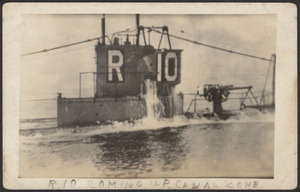 R-10 coming up canal zone