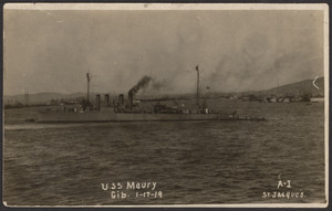U.S.S. Maury, Gib. 1-17-19, A-1, St. Jacques