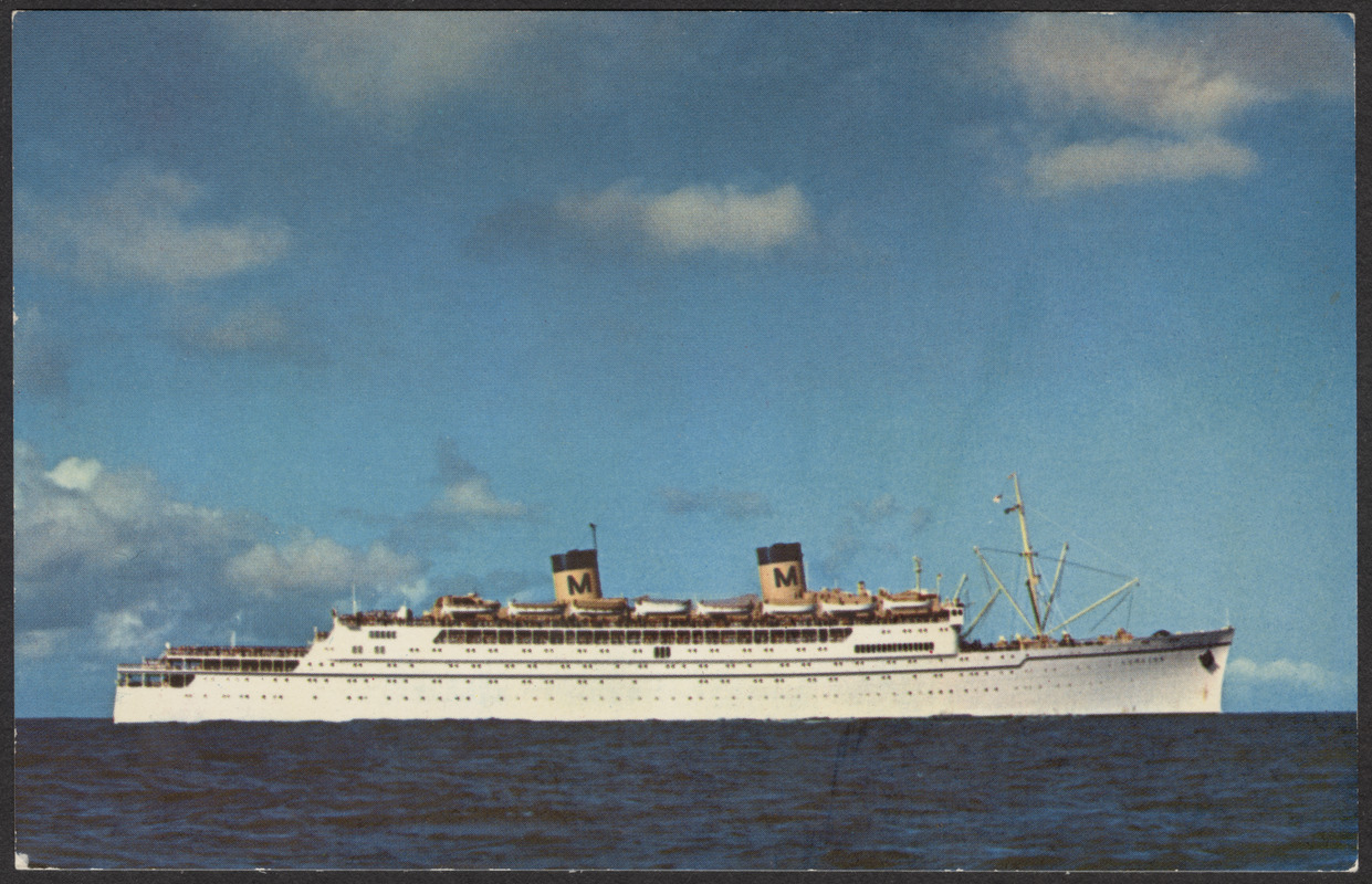 SS Lurline, Matson Lines luxury liner - Digital Commonwealth