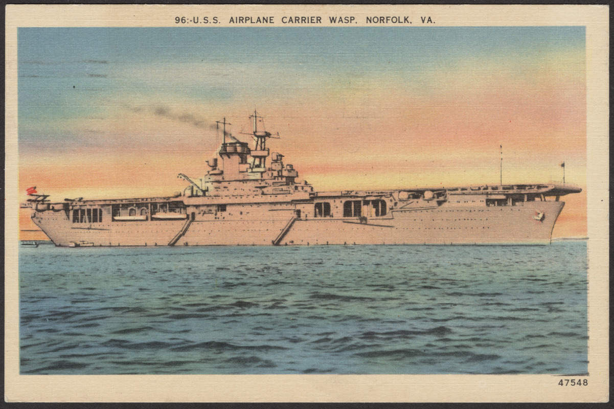 U.S.S. Airplane Carrier Wasp, Norfolk, VA