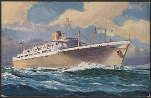 Panama Line, twin screw steamships, "Ancon," "Cristobal"