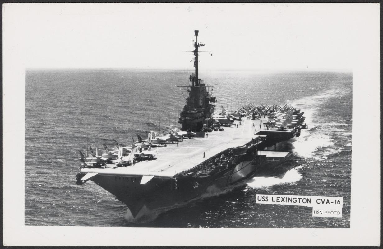USS Lexington CVA-16, USN photo