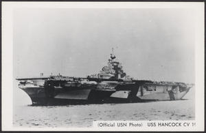 (Official USN photo) USS Hancock CV 19