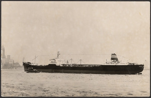 The 46,000 DWT tanker Mount Vernon Victory, on her maiden arrival in New York