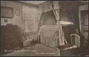 Bedroom in John Adams cottage