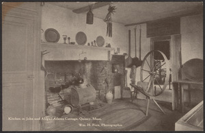 Kitchen in John Adams cottage