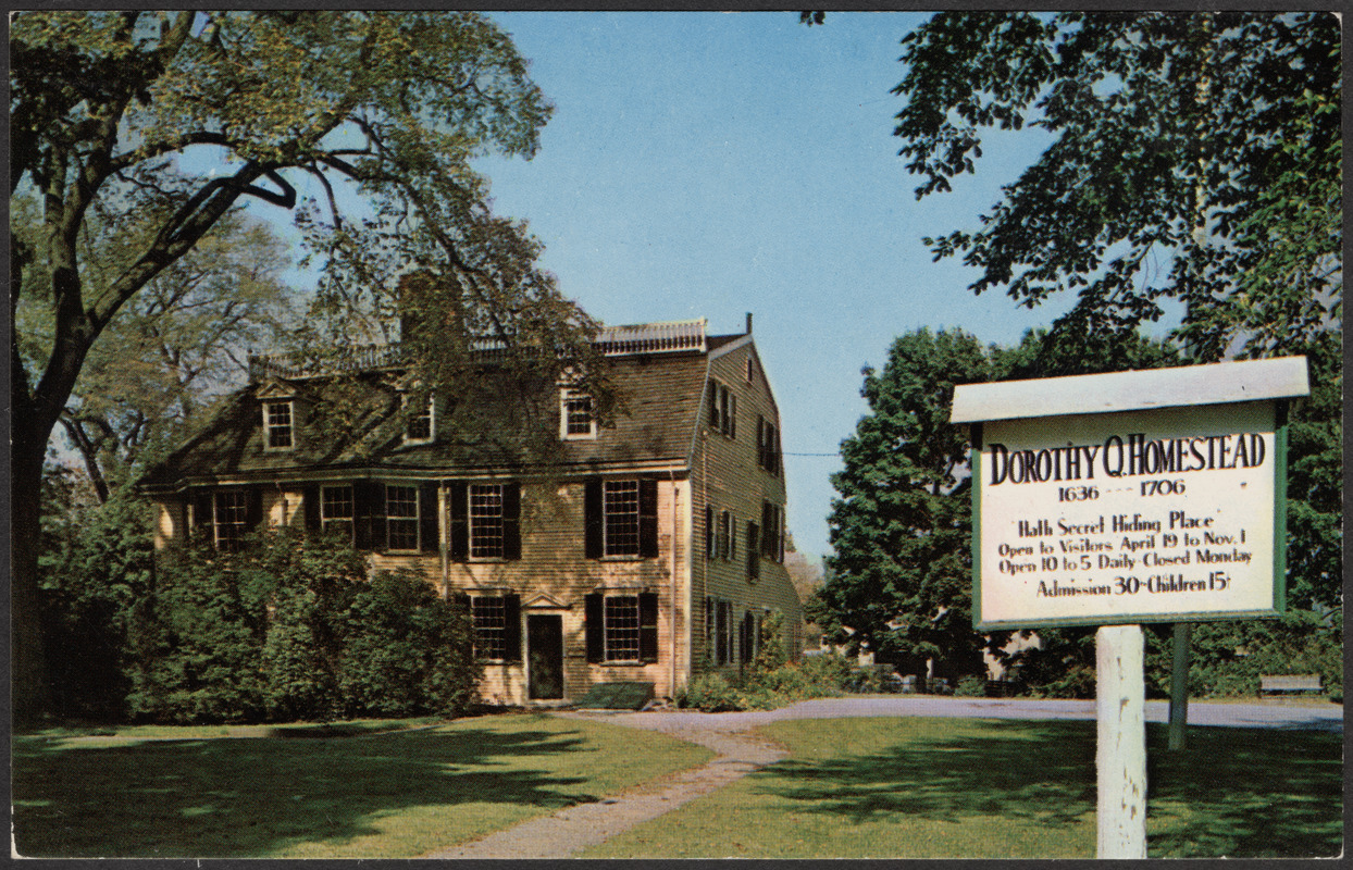 Dorothy Quincy homestead