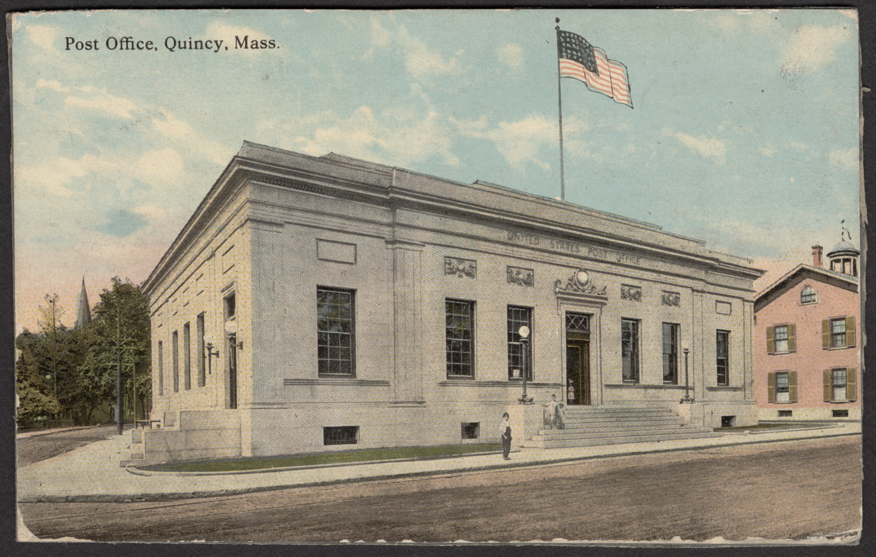 Post office, Quincy Center Digital Commonwealth