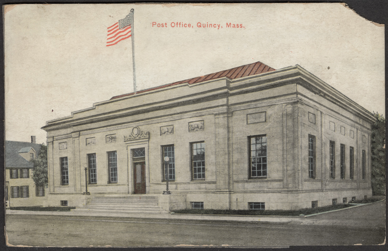 Post office, Quincy Center Digital Commonwealth