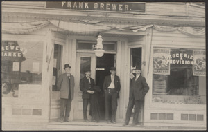 Brewer's Corner/Frank Brewer storefront