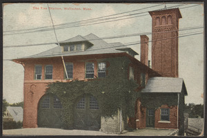 The fire station, Wollaston, Mass