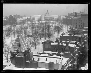 Boston Common covered with snow, no. 1