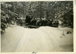 Abbot Academy sleigh ride at Intervale