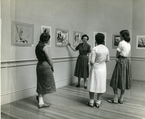 Teaching in the John Esther Art Gallery