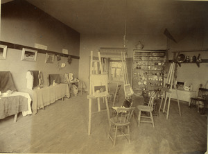 Abbot Academy art studio, Draper Hall