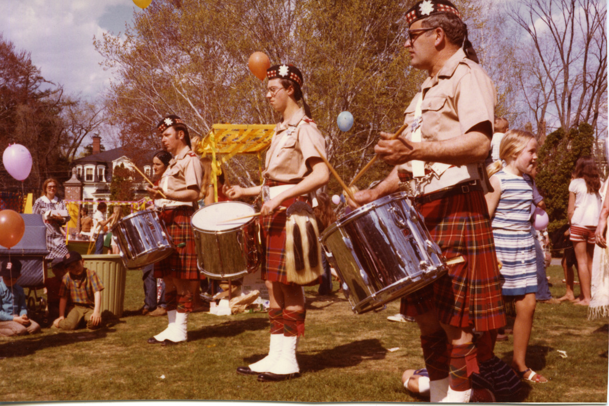 Abbot Academy Bazaar drummers