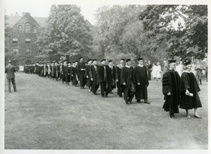 Abbot Academy Commencement: Faculty procession