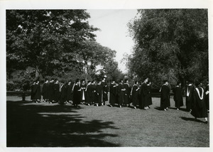 Abbot Academy Commencement: Faculty procession