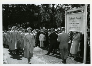 Abbot Academy Commencement Procession into South Church