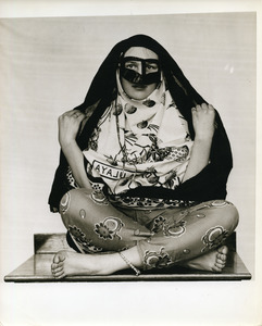 Gertrude Van Peursen in Arabian costume