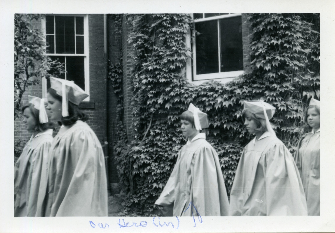 Abbot Academy graduation procession