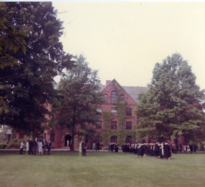 Abbot Academy graduation procession