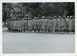 Abbot Academy graduation procession