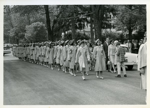 Abbot Academy graduation procession