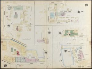 Insurance map of Charlestown : portions of Roxbury (now annexed to Boston) and Cambridge : 1868 : corrected Nov. 1871