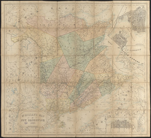 McMillan's map of New Brunswick, 1867