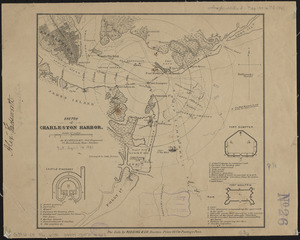 Sketch of Charleston Harbor