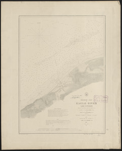 Preliminary chart of Eagle River, Lake Superior