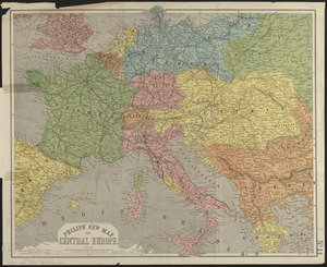 Philips' new map of Central Europe