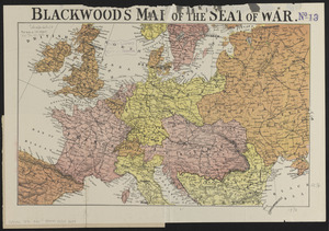 Blackwood's map of the seat of war