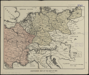 Shepherd's map of the seat of war