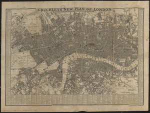 Cruchley's new plan of London shewing all the new and intended improvements to the present time