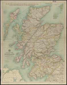Tourist's map of Scotland