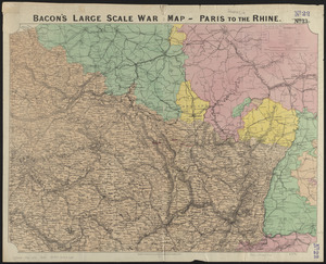 Bacon's large scale war map