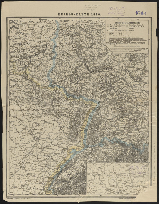 Kriegs-karte 1870