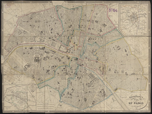 Galignani's plan of Paris and environs