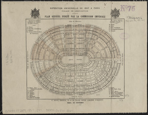 Exposition universelle de 1867 a Paris, palais de l'exposition