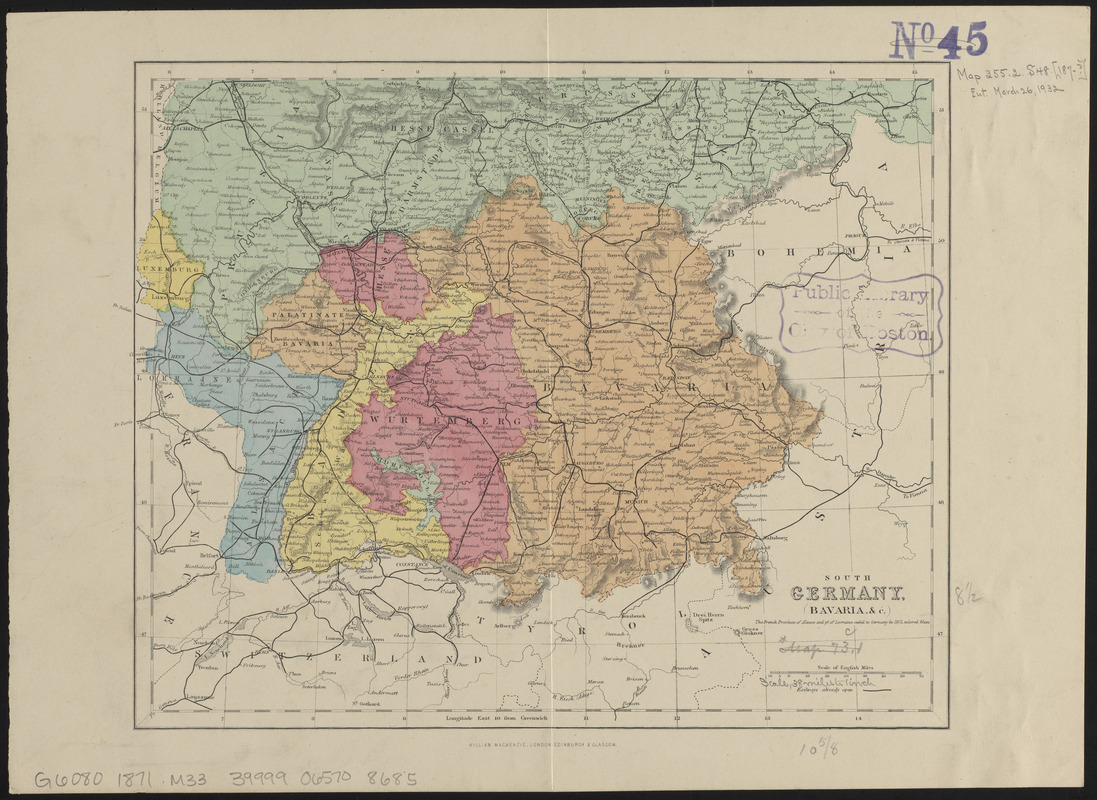 South Germany, (Bavaria, &c.)